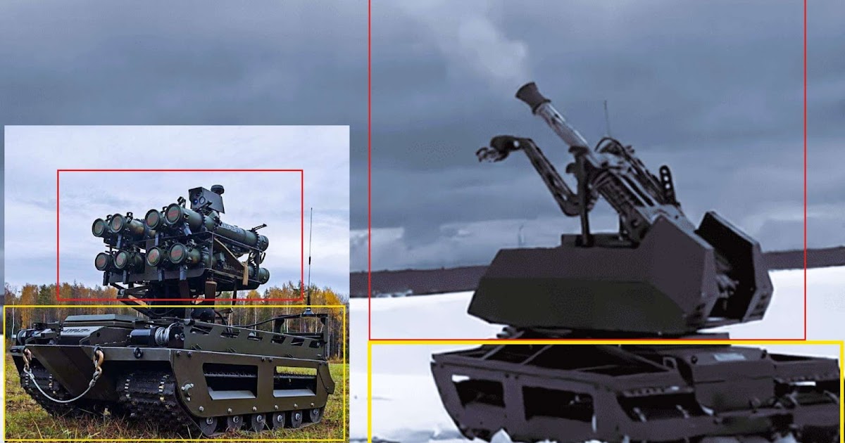 Russia Expands Courier UGV Roles from Thermobaric Strikes to Bagulnik-82 Robotic Mortar Fire Support
