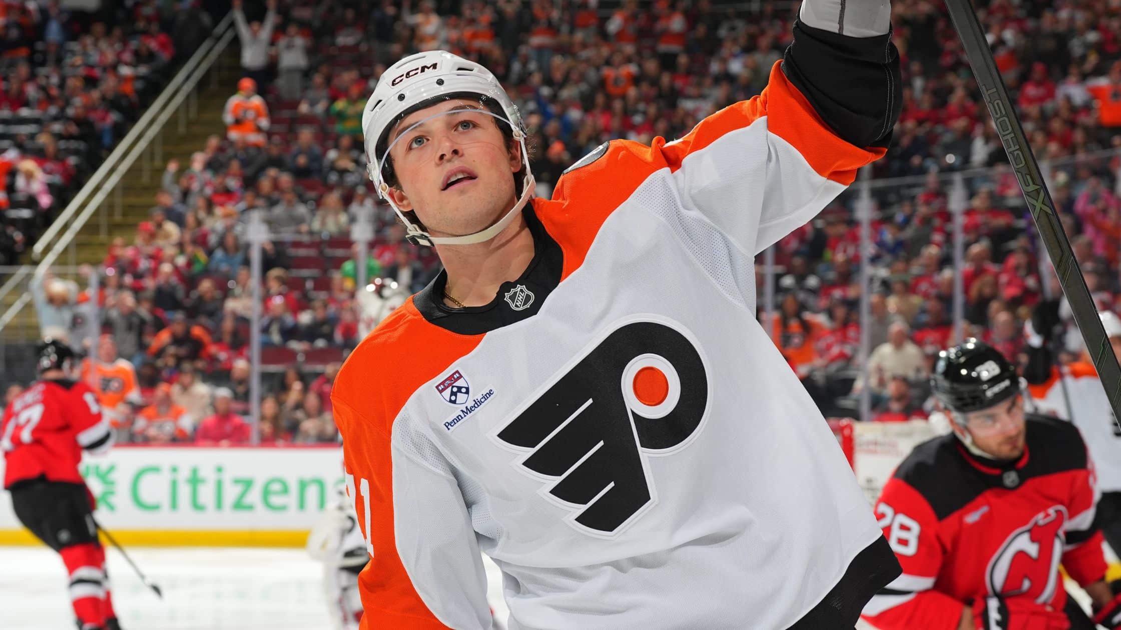 Zegras and Foerster both score twice, Flyers get win No. 40 in demolition of the Devils